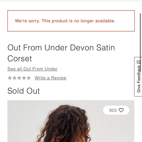 Urban Outfitters Out From Under Devon Satin Corset - Picture 6 of 11